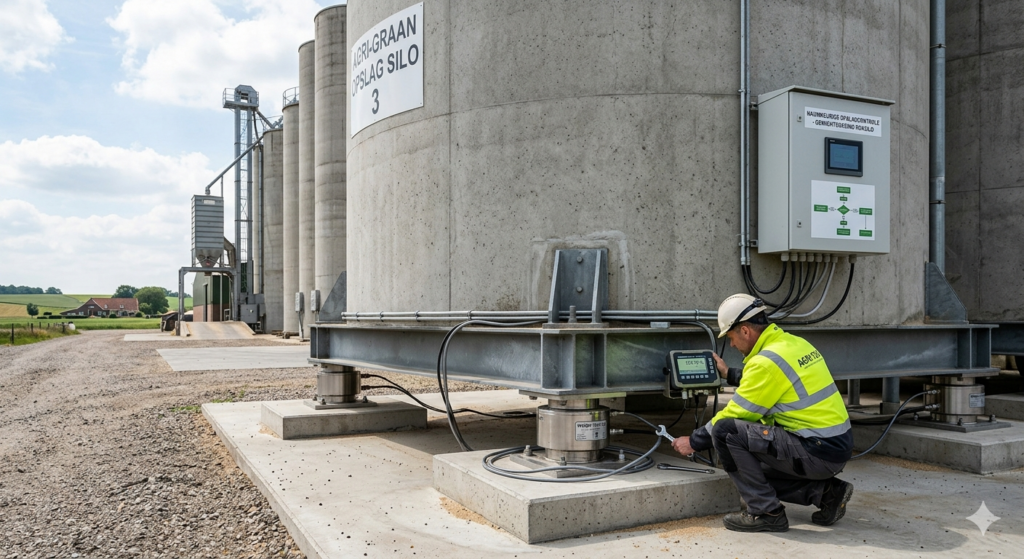 Gewichtsmeting roksilo voor nauwkeurige opslagcontrole in Nederland en België