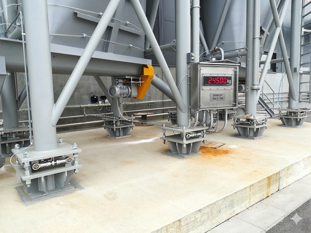 Silo-weegsysteem voor nauwkeurige voorraadcontrole