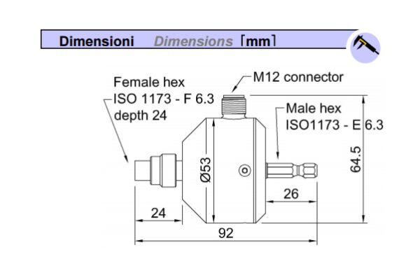 Draaimoment sensor type EASYTORK III