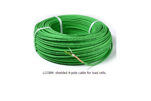 Shielded 4x0,34mmq cable for moving applications.